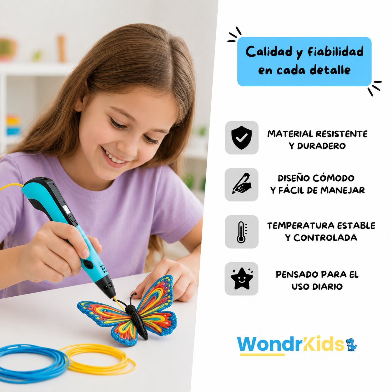 CreaKids™ Bolígrafo 3D Creativo para Niños